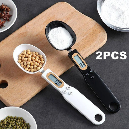 Báscula Digital de Cocina Mini — Cuchara de Precisión 0.1-500g