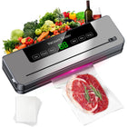 Envasadora al Vacío Eléctrica 120W — Conserva Alimentos Secos y Húmedos con Cortador Integrado