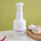 Prensaajos y Cortador de Cebolla Multifuncional — Acero Inoxidable para Cocina