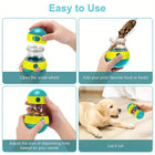 Juguete Interactivo para Perros — Dispensador de Snacks y Comedero Lento Antiestrés