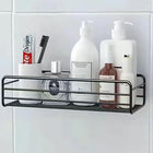 Estante Metálico Flotante para Baño y Cocina — Organizador Minimalista Sin Taladro
