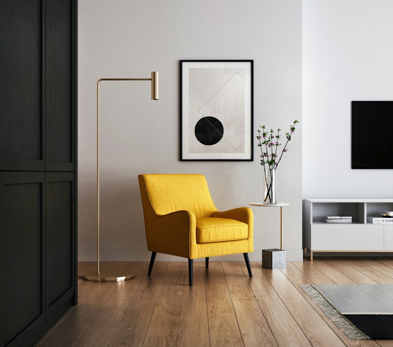 Cesta decorativa de fibra natural tejida a mano